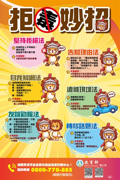 新興毒品宣導海報